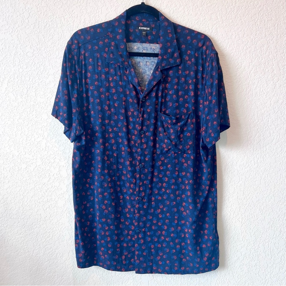 Express - Rayon Short Sleeve Shirt